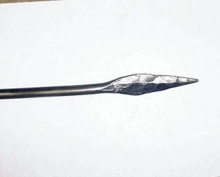 Hammered arrowhead - hand-rubbed oil 